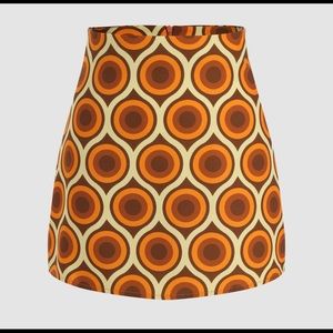 Retro Short Skirt